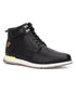 NEW YORK & COMPANY Men's Gideon Faux Leather Boots Black Size 12M